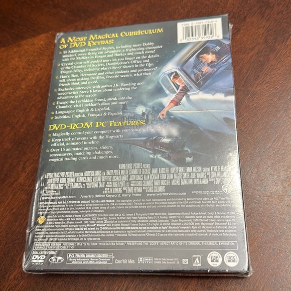 Harry Potter and the Chamber of Secrets  DVD NEW Sealed - Picture 2 of 4